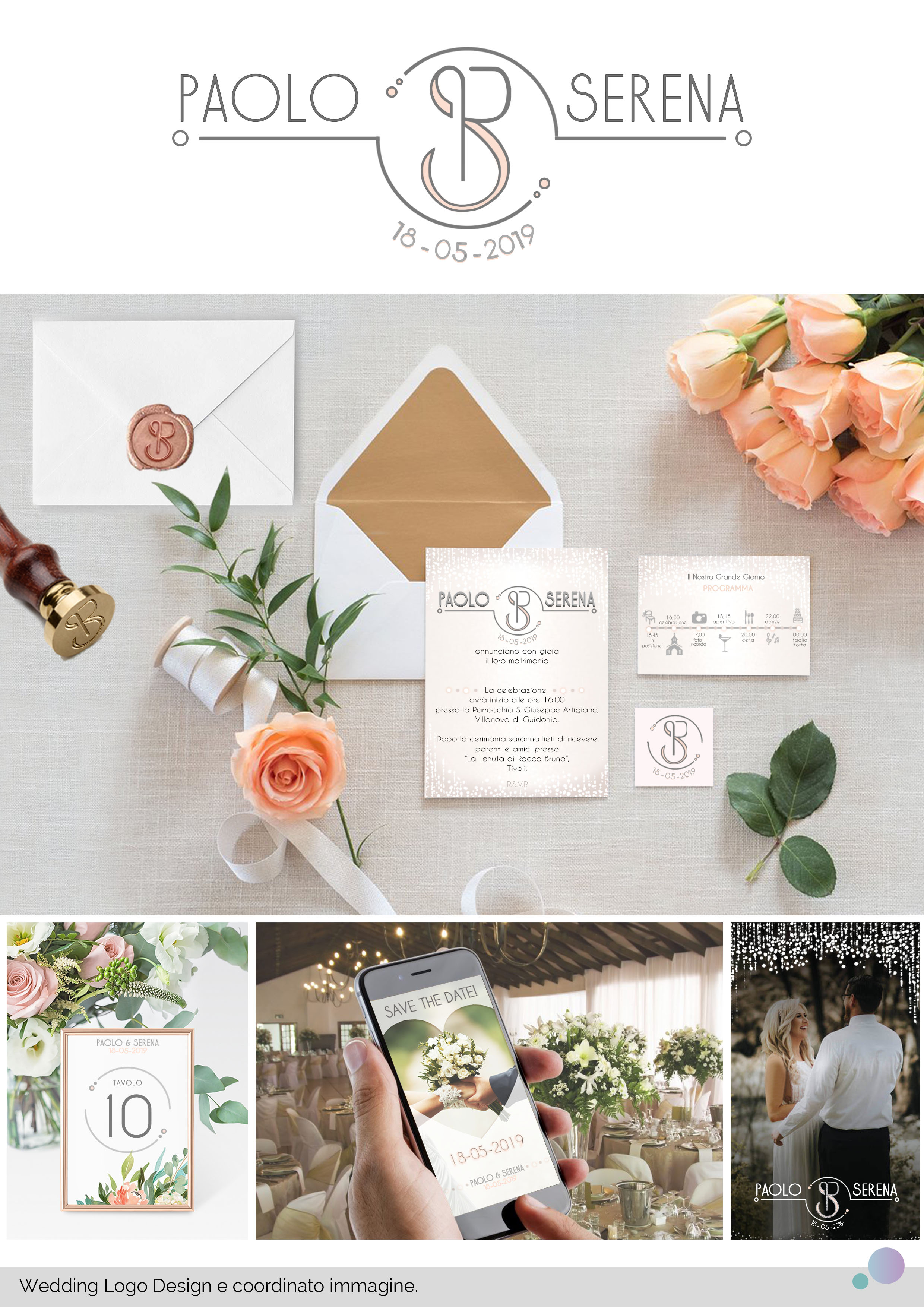 wedding logo design