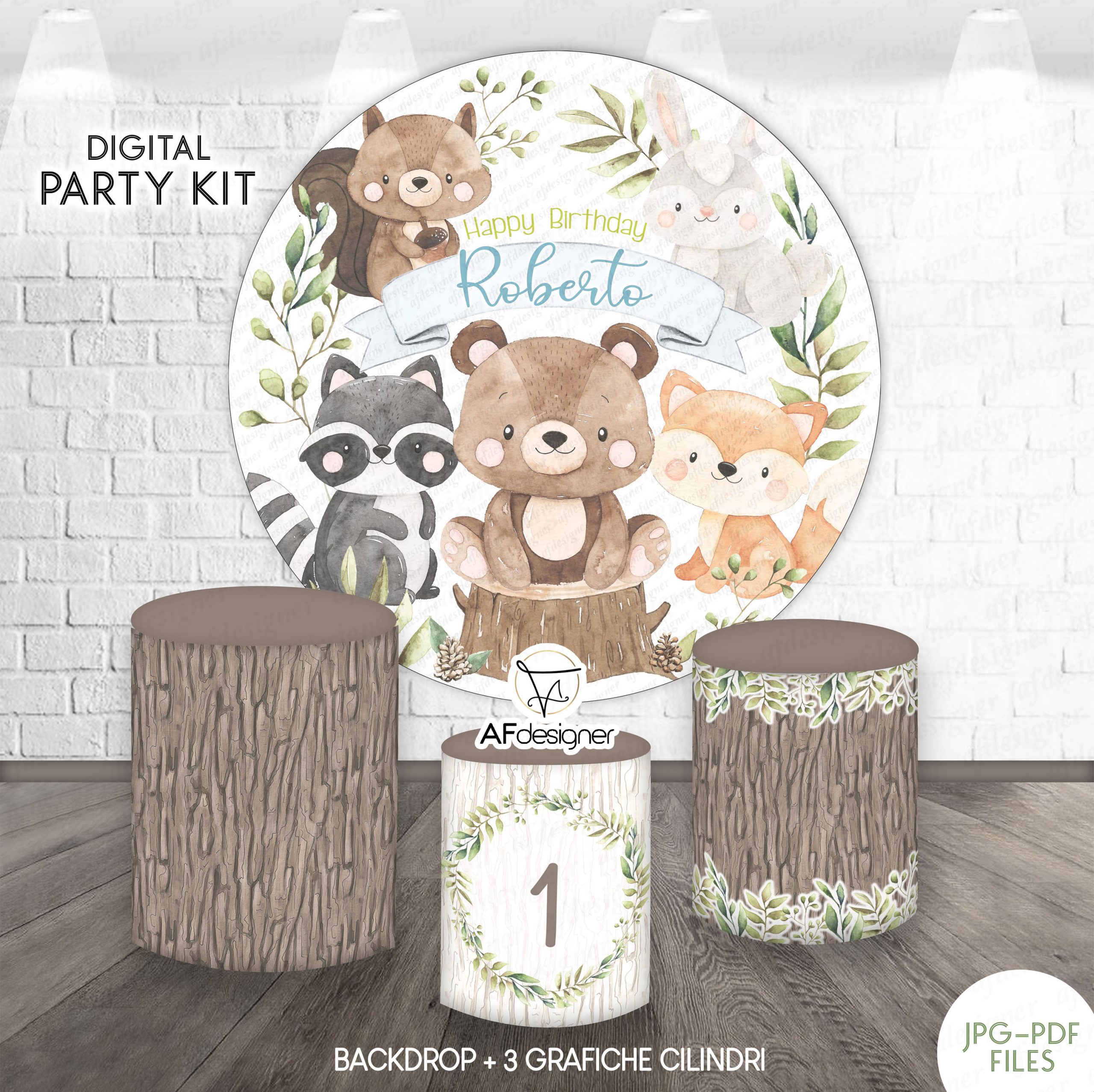 Party Kit Personalizzato Eventi #3 – Smart Print